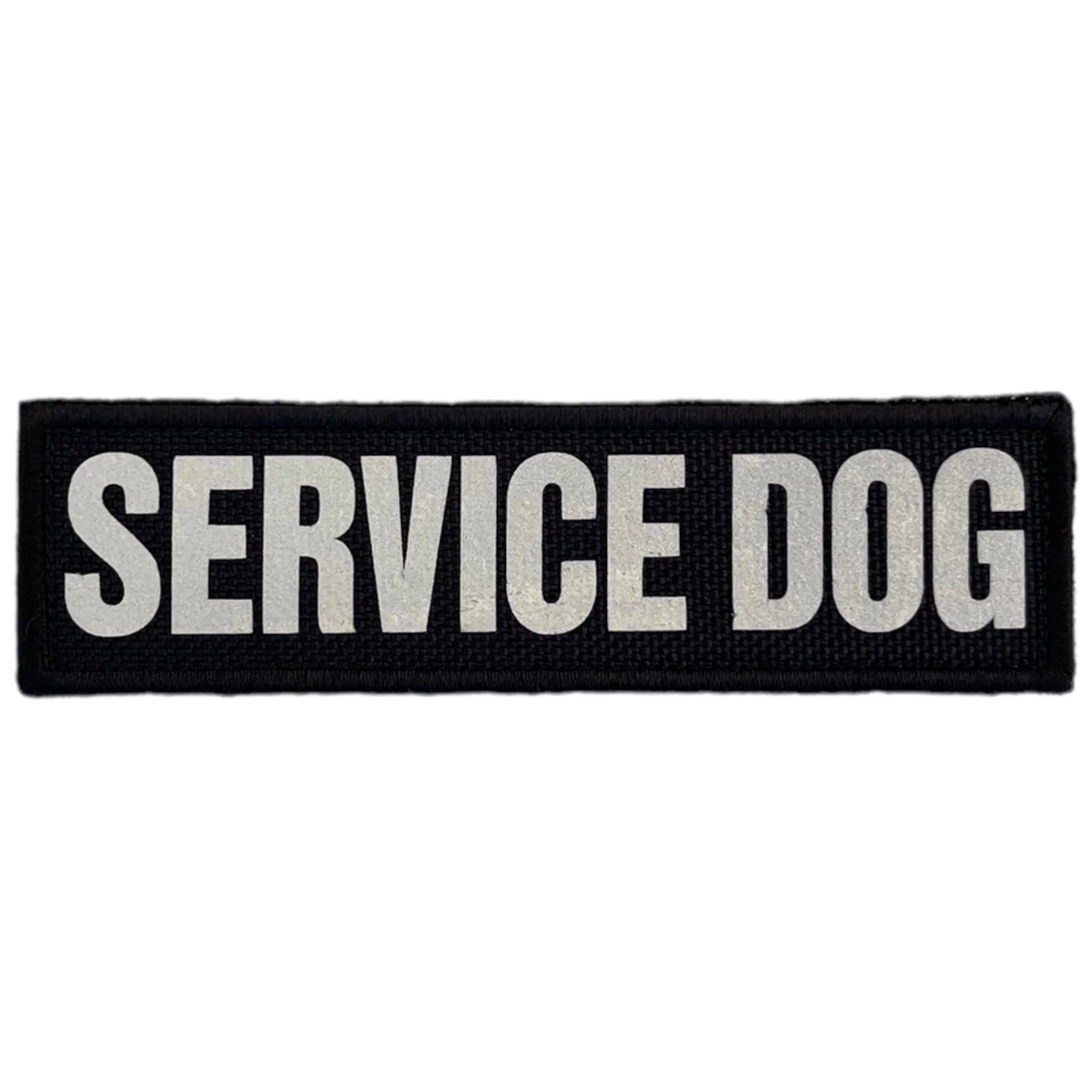 REFLECTIVE HIGH VISIBILITY BLACK Tag Patch - Image 4