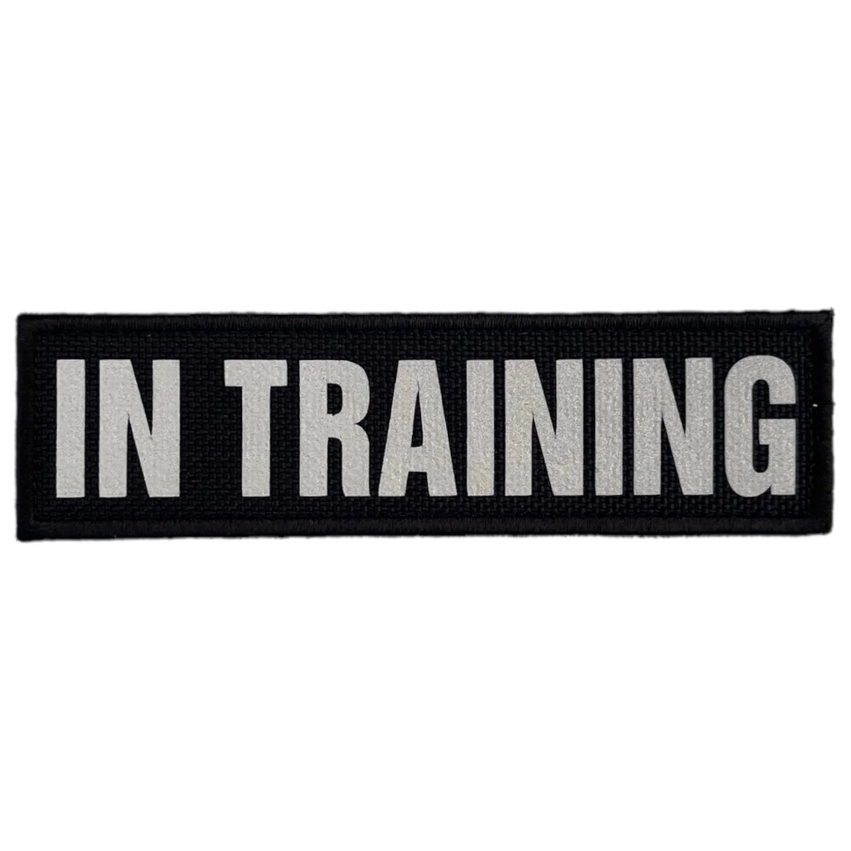 REFLECTIVE HIGH VISIBILITY BLACK Tag Patch - Image 5