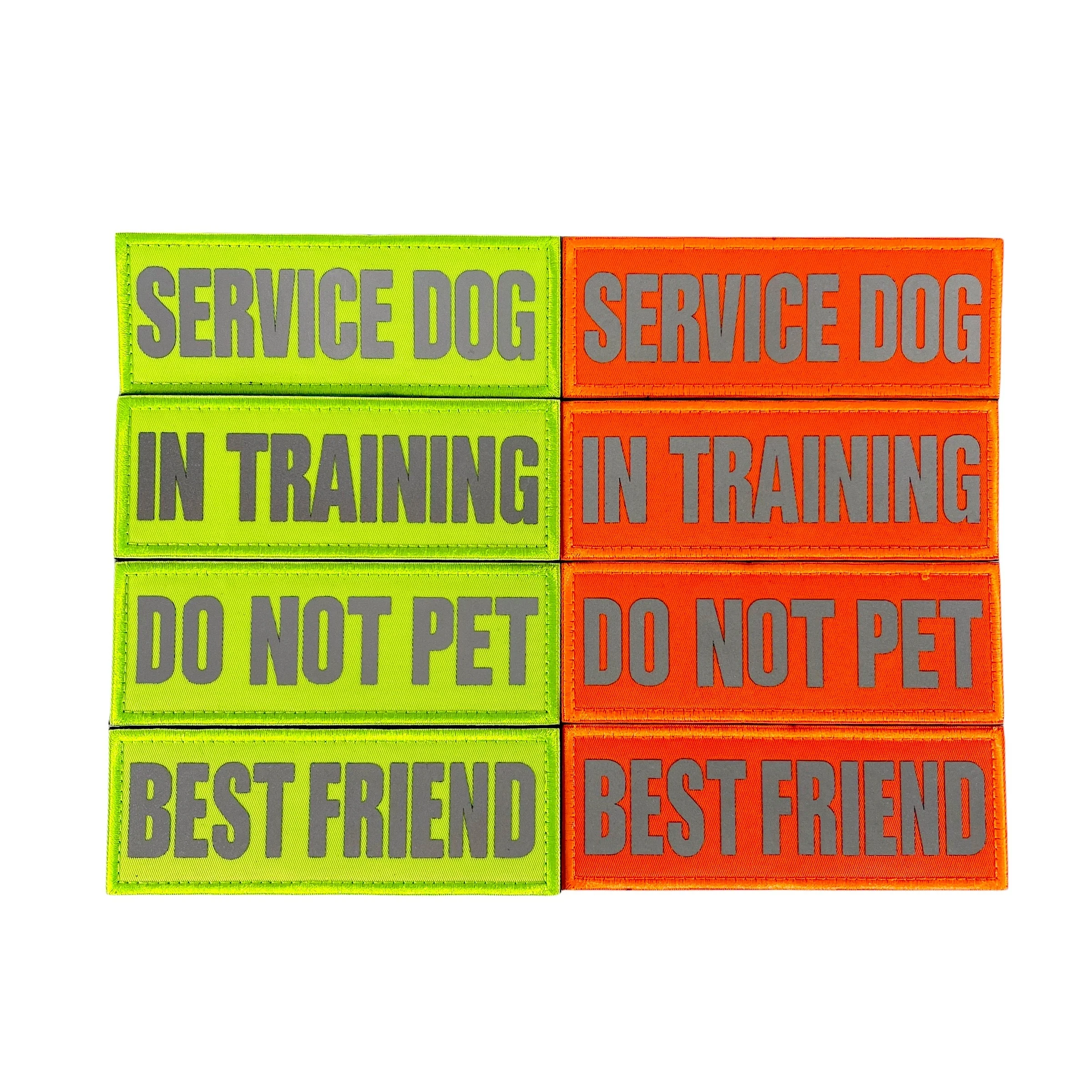 REFLECTIVE HIGH VISIBILITY NEON Tag Patch - Image 2