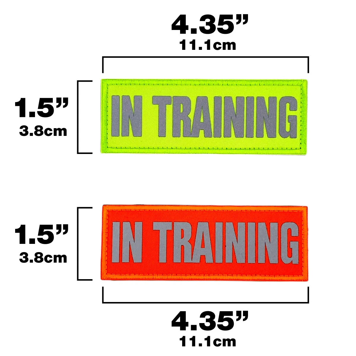 REFLECTIVE HIGH VISIBILITY NEON Tag Patch - Image 4