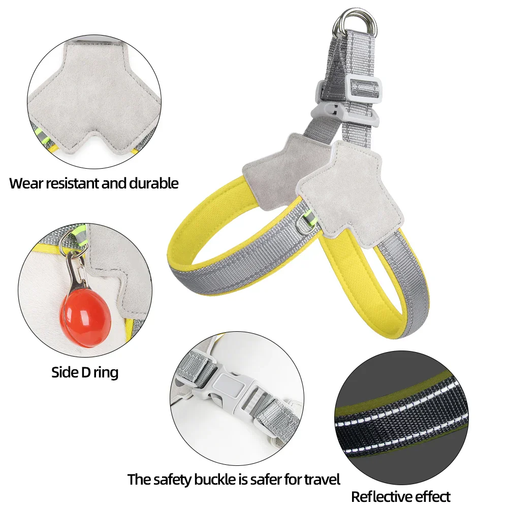 Reflective No-Pull Dog Harness – Adjustable Vest for Small & Medium Dogs - Image 6