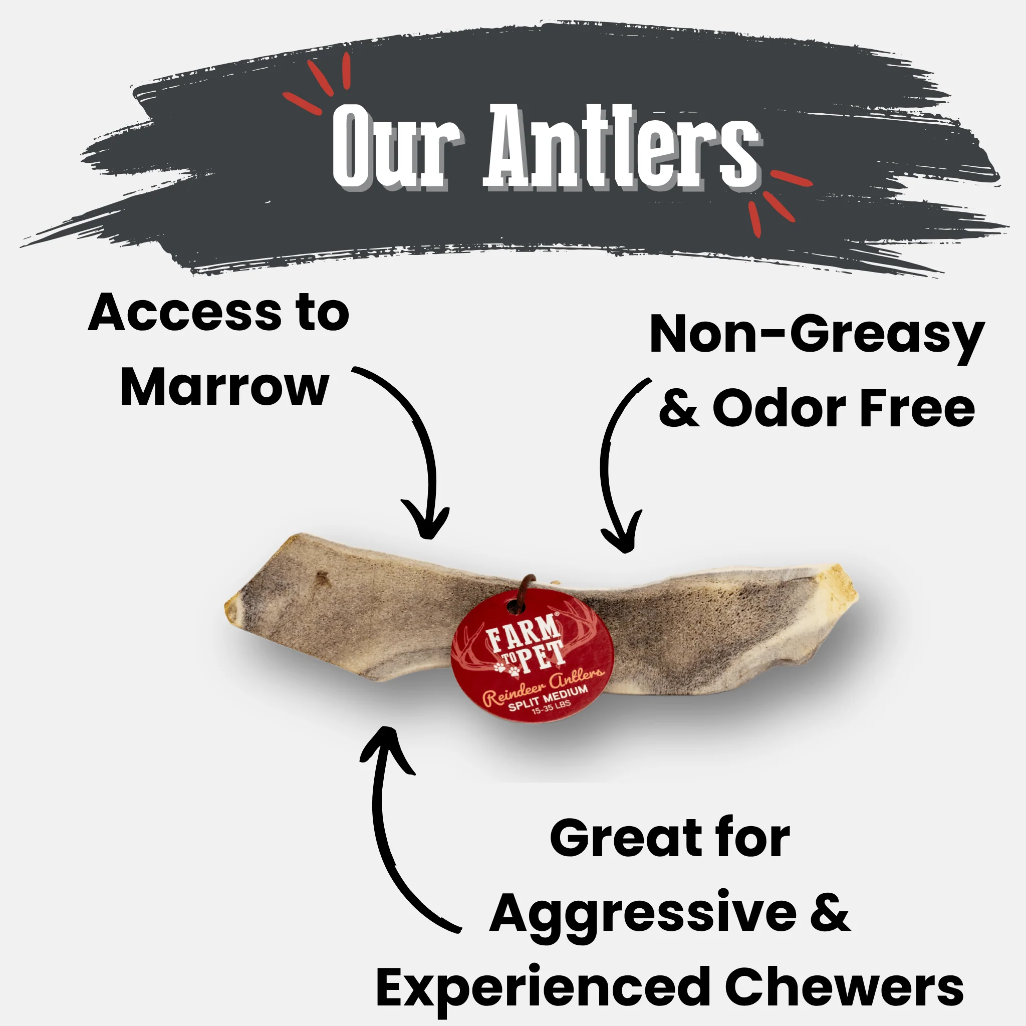 Reindeer Antler Dog Chews | Organic Chews for Dogs - Image 18