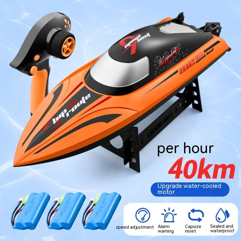 Remote-control Ship Toy Endurance Electric High-speed Speedboat Model - Image 11