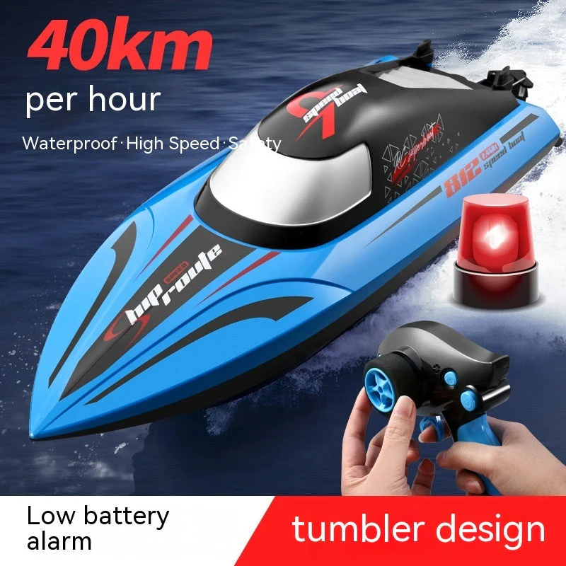 Remote-control Ship Toy Endurance Electric High-speed Speedboat Model - Image 2