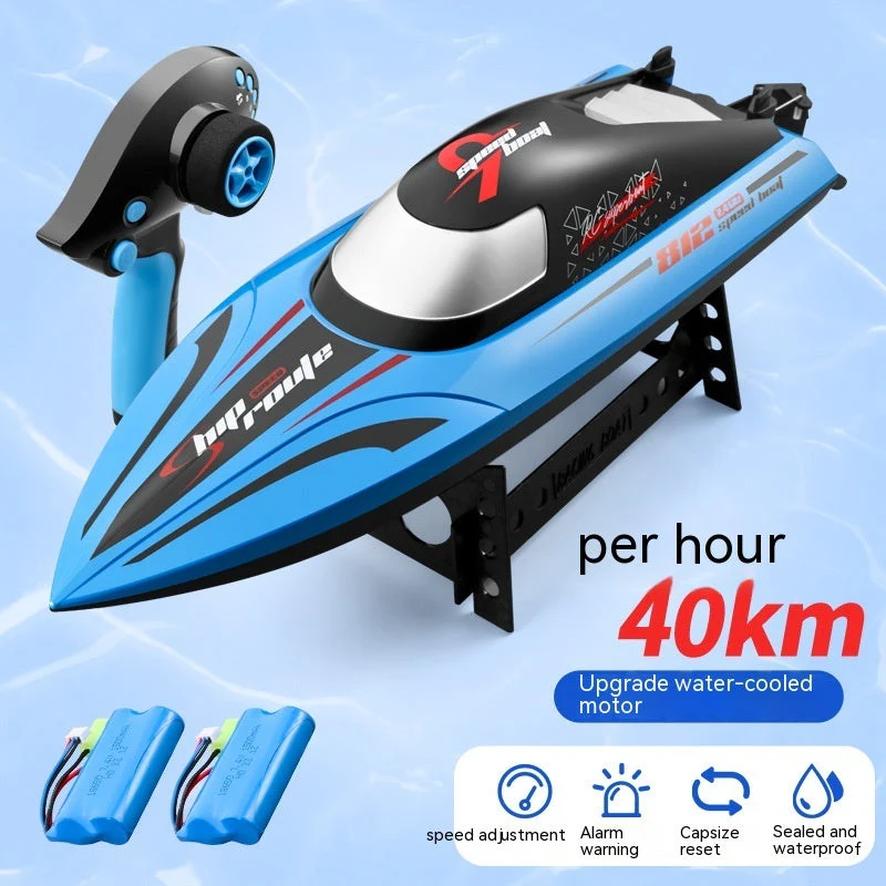 Remote-control Ship Toy Endurance Electric High-speed Speedboat Model - Image 7
