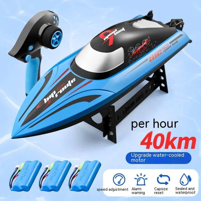 Remote-control Ship Toy Endurance Electric High-speed Speedboat Model - Image 8