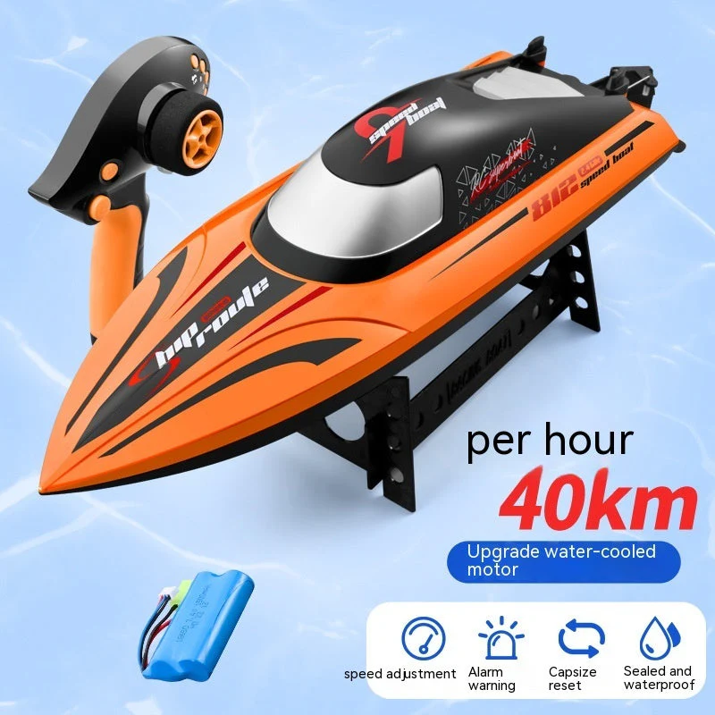 Remote-control Ship Toy Endurance Electric High-speed Speedboat Model - Image 9