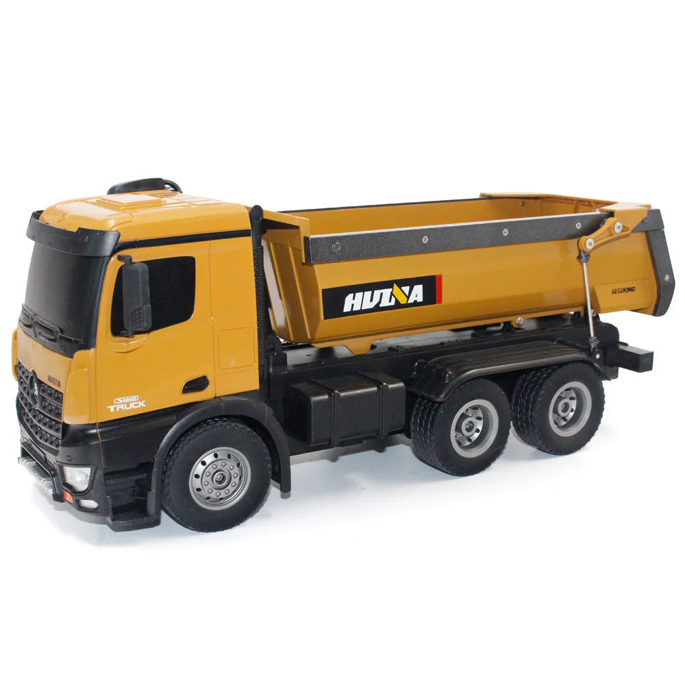 Remote Controlled Engineering Toy Car Made Of Alloy Electric Remote Controlled Dump Truck For Sandy Beaches - Image 3