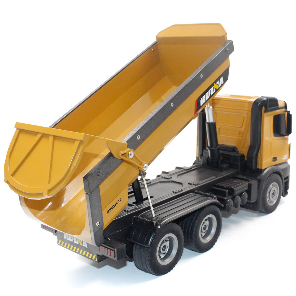 Remote Controlled Engineering Toy Car Made Of Alloy Electric Remote Controlled Dump Truck For Sandy Beaches - Image 4