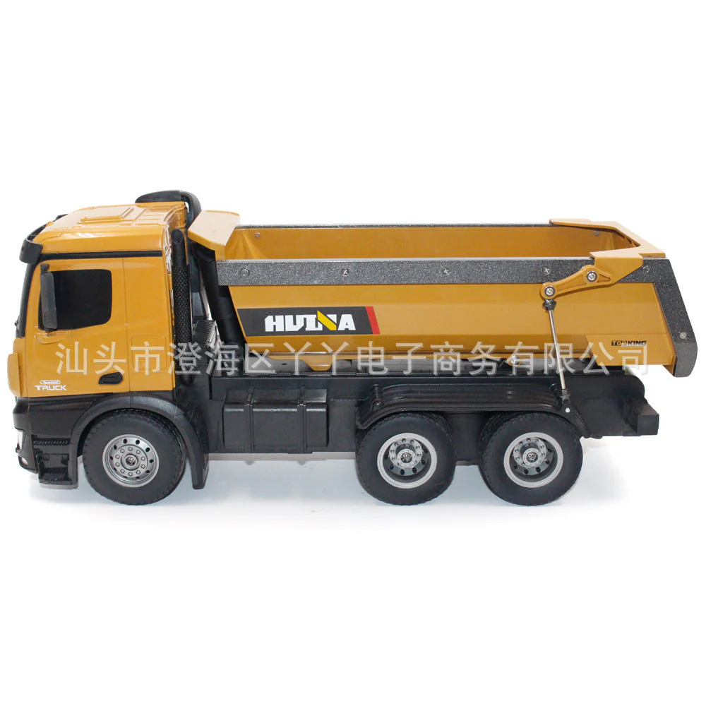 Remote Controlled Engineering Toy Car Made Of Alloy Electric Remote Controlled Dump Truck For Sandy Beaches - Image 6