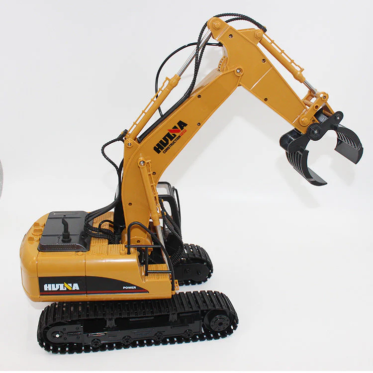 Remote Controlled Engineering Vehicle Log Grapple Model Alloy Remote Controlled Excavator For Kids - Image 6
