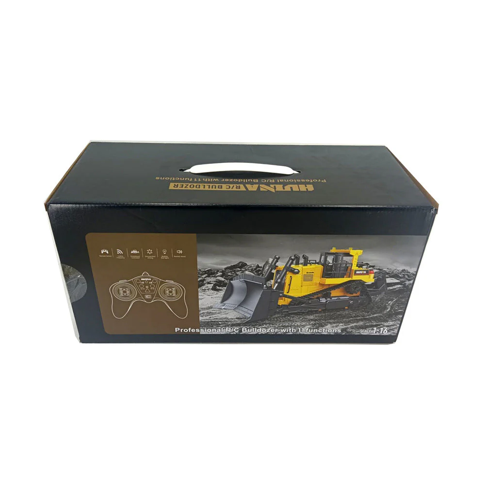 Remote Controlled Heavy Bulldozer Childrens Electric Toy Model - Image 4