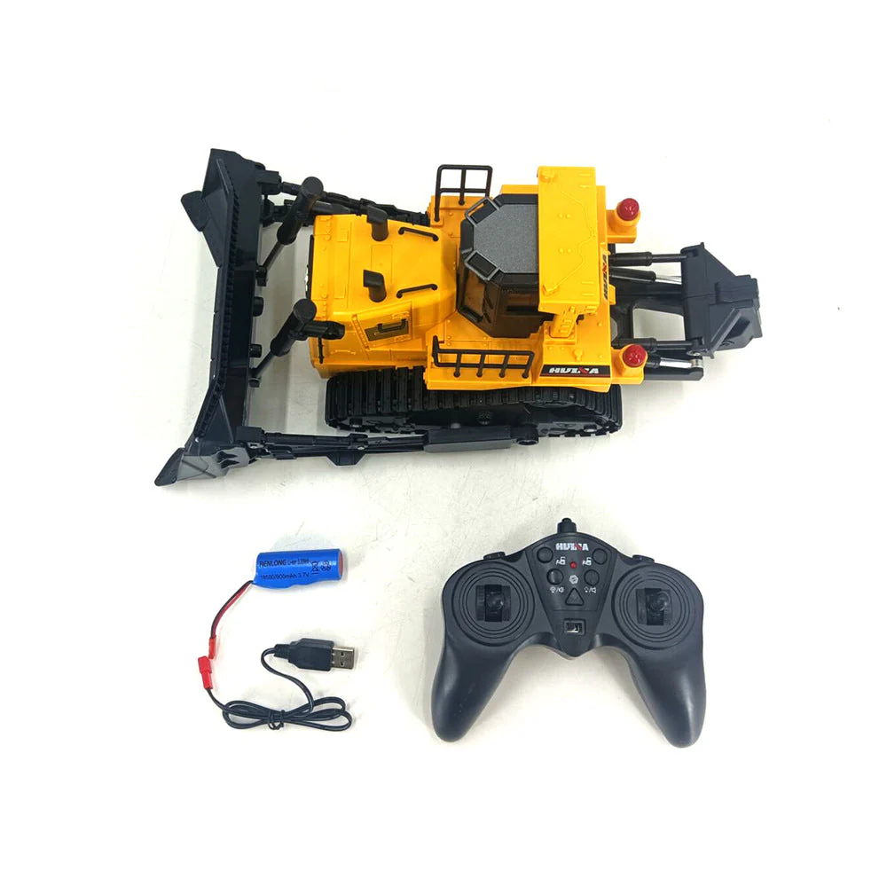 Remote Controlled Heavy Bulldozer Childrens Electric Toy Model - Image 5