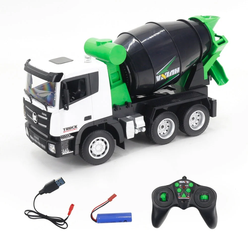 Remote Controlled Mixer Truck Engineering Vehicle Toy Electric Remote Controlled Model - Image 6