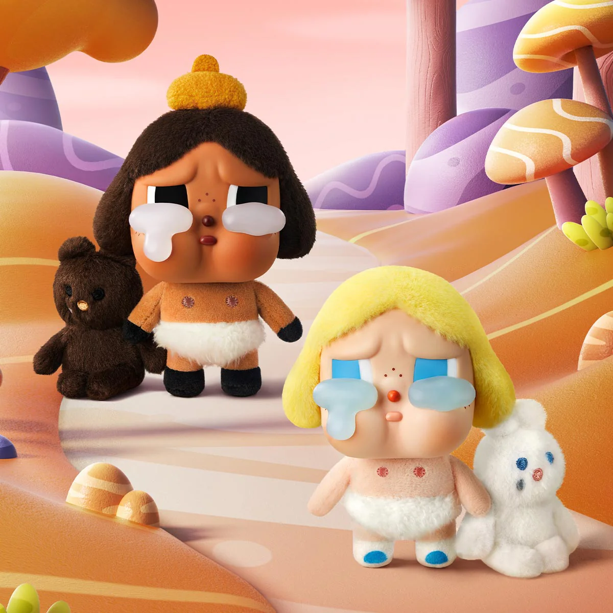 [RESTOCK: JULY] POPMART CRYBABY Crying Again Series - Vinyl Face Plush Blind Box - Image 5