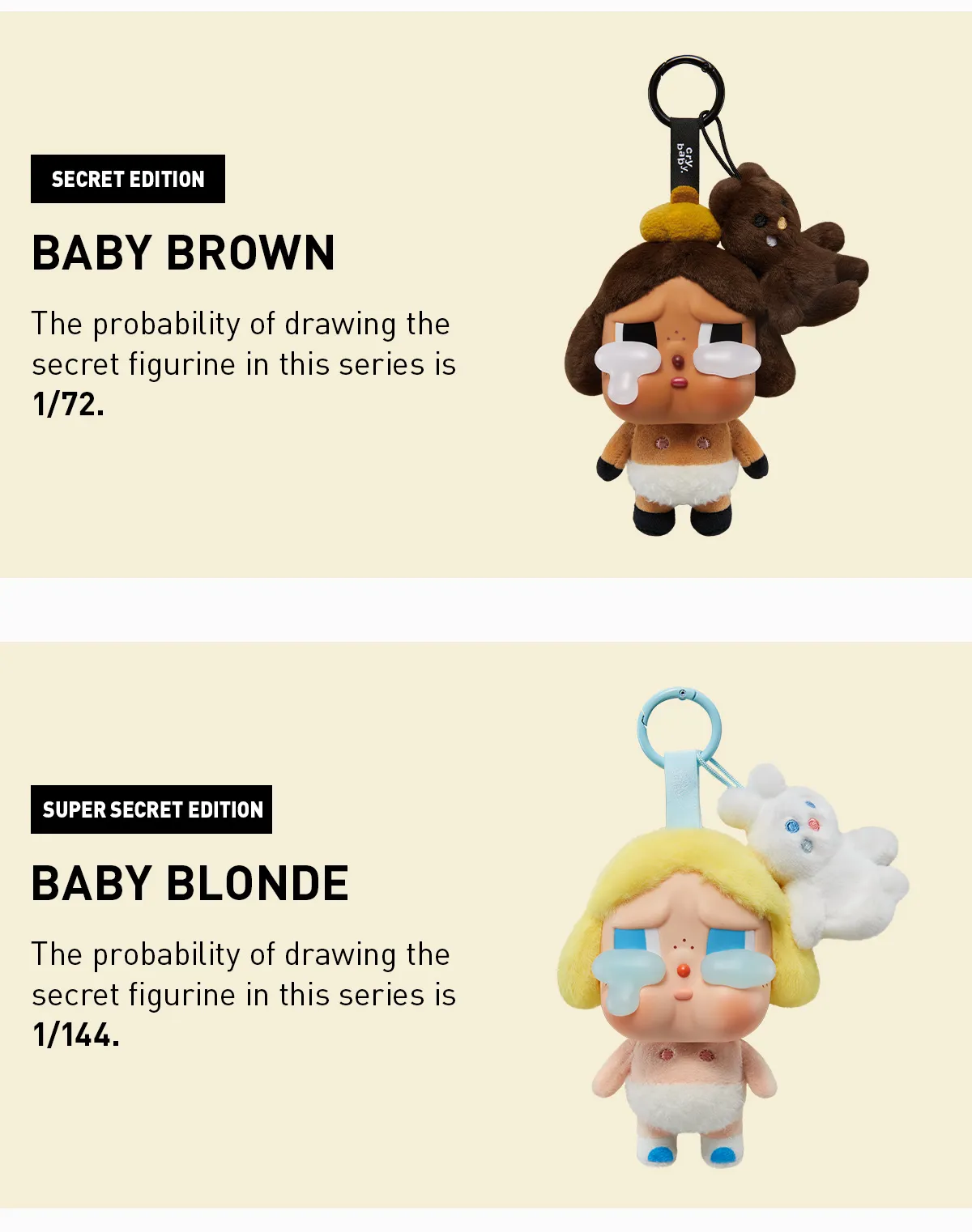 [RESTOCK: JULY] POPMART CRYBABY Crying Again Series - Vinyl Face Plush Blind Box - Image 9