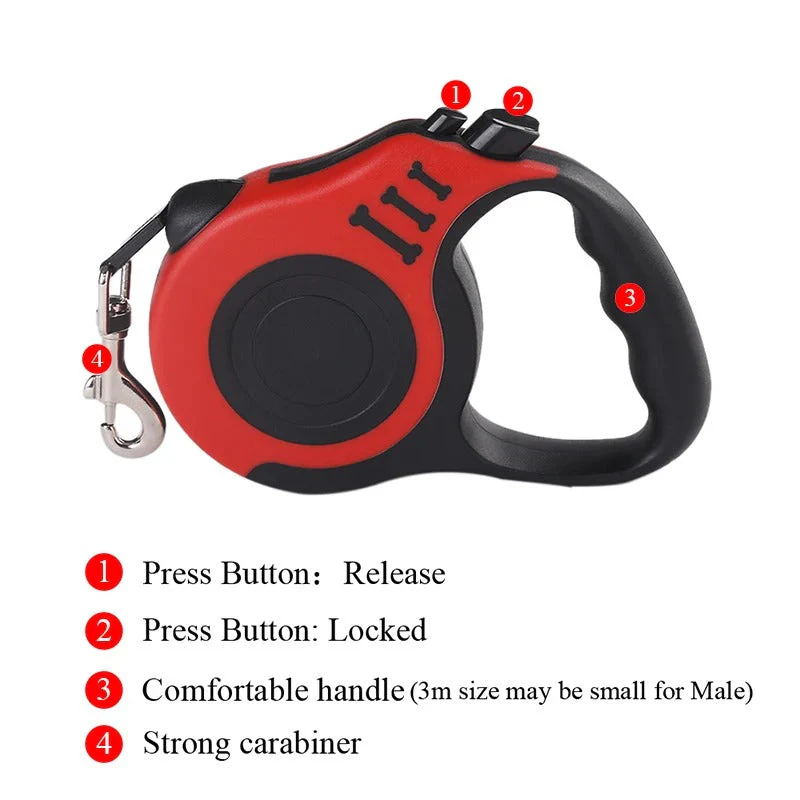 Retractable Dog Leash – Durable Heavy Duty Rope Leash for Dogs - Image 8