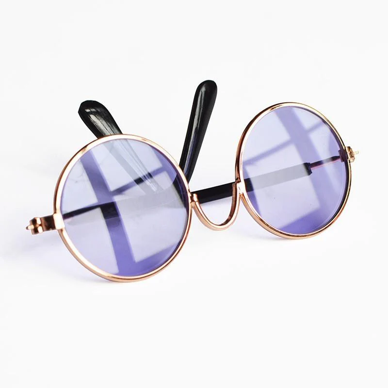 Retro Fashion Cute Reflection Pet Glasses - Image 10