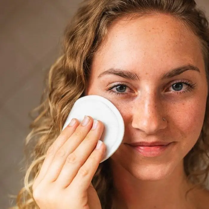 Reusable Bamboo Cotton Facial Rounds - Set of 20 - Image 2