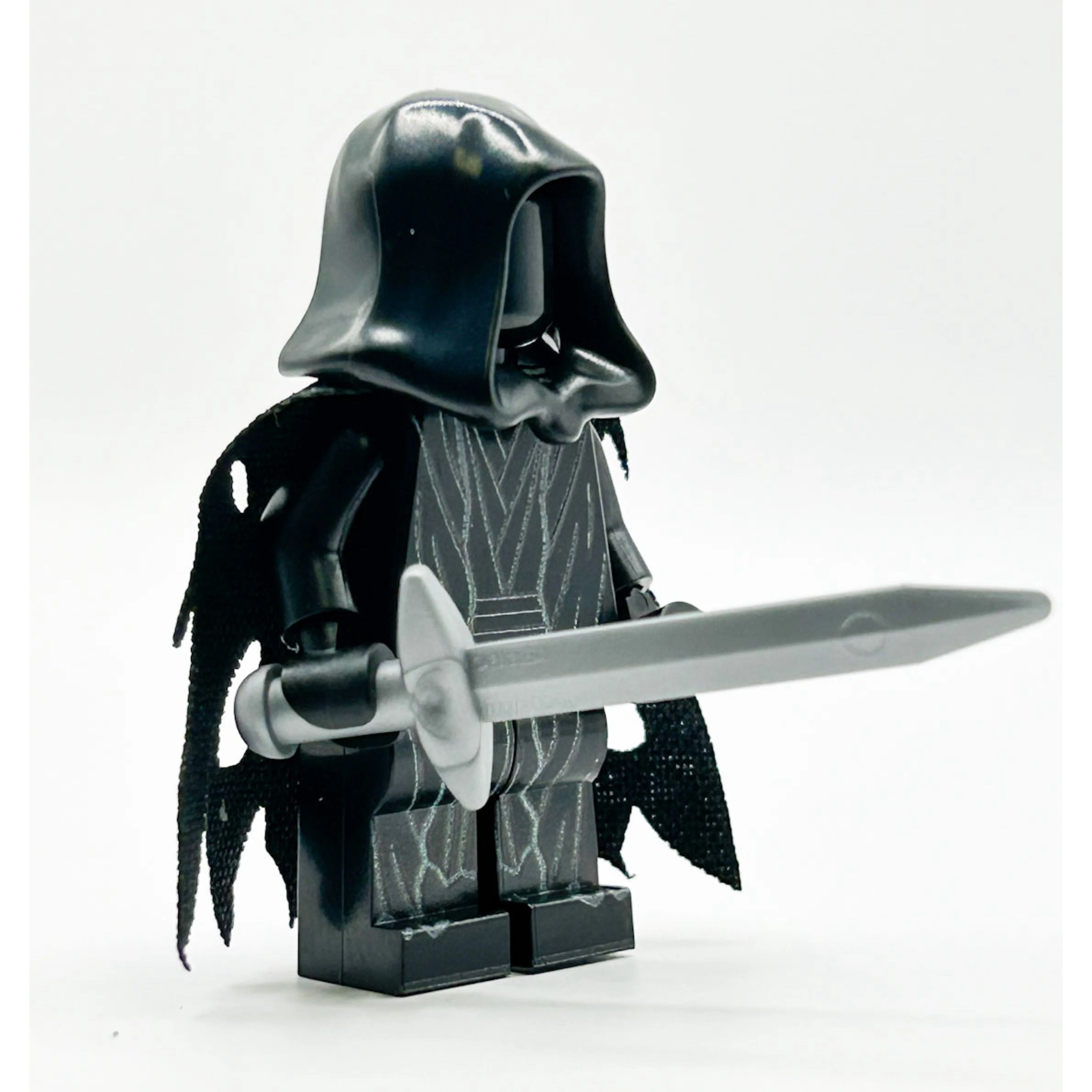 Ringwraith / Nazgul LOTR Minifig made using LEGO parts - B3 Customs - Image 2