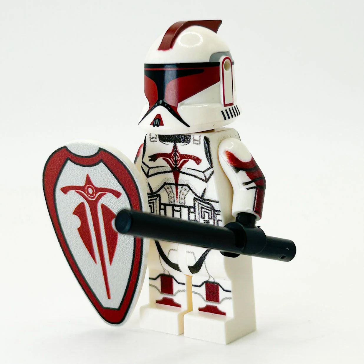 Riot Clone Trooper (Phase 1) Minifig made using LEGO parts - B3 Customs