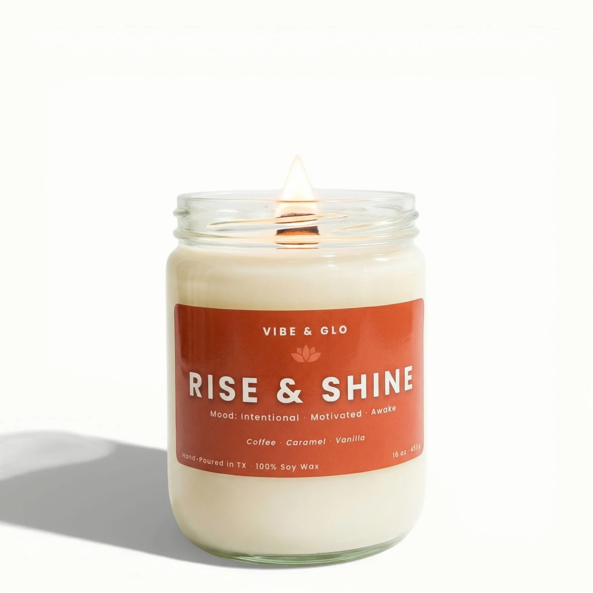 Rise & Shine – Coffee & Vanilla Soy Candle - Image 10