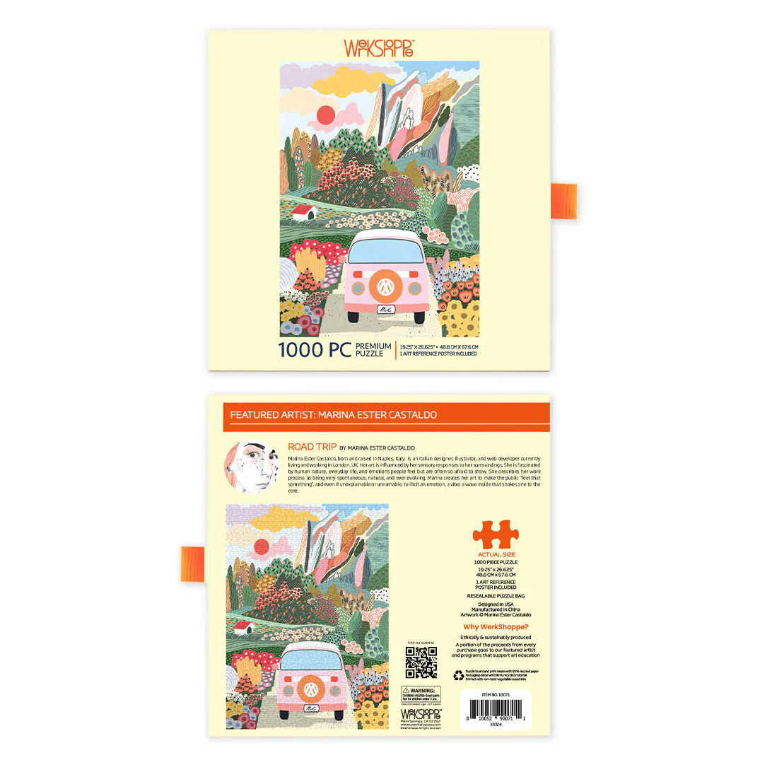 Road Trip 1000 Piece Puzzle - Image 5