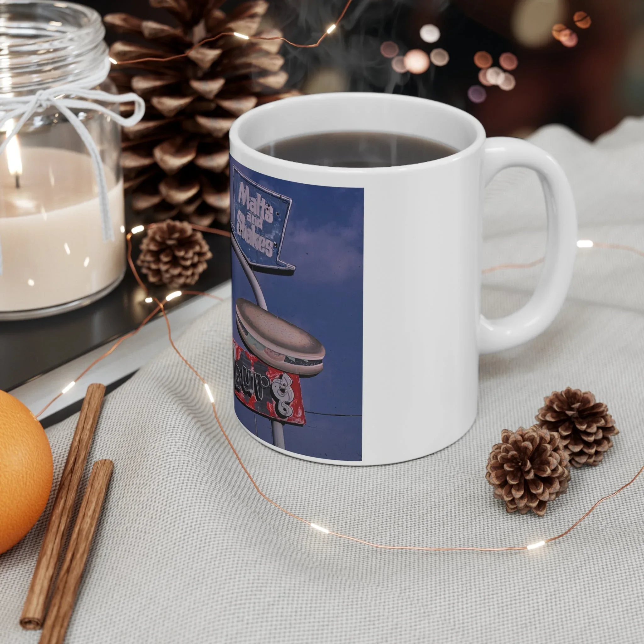 ROADSIDE MUGS - Charburg Ceramic Mug 11oz - Image 4