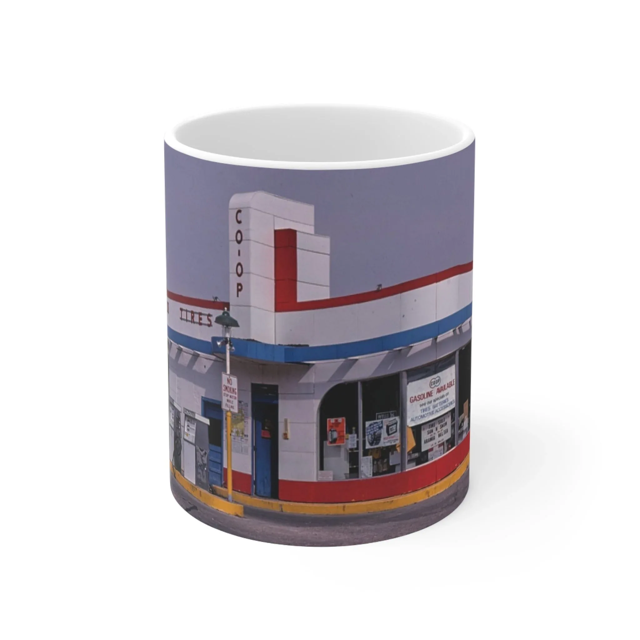 ROADSIDE MUGS - Co-Op Gas Station Ceramic Mug 11oz - Image 2
