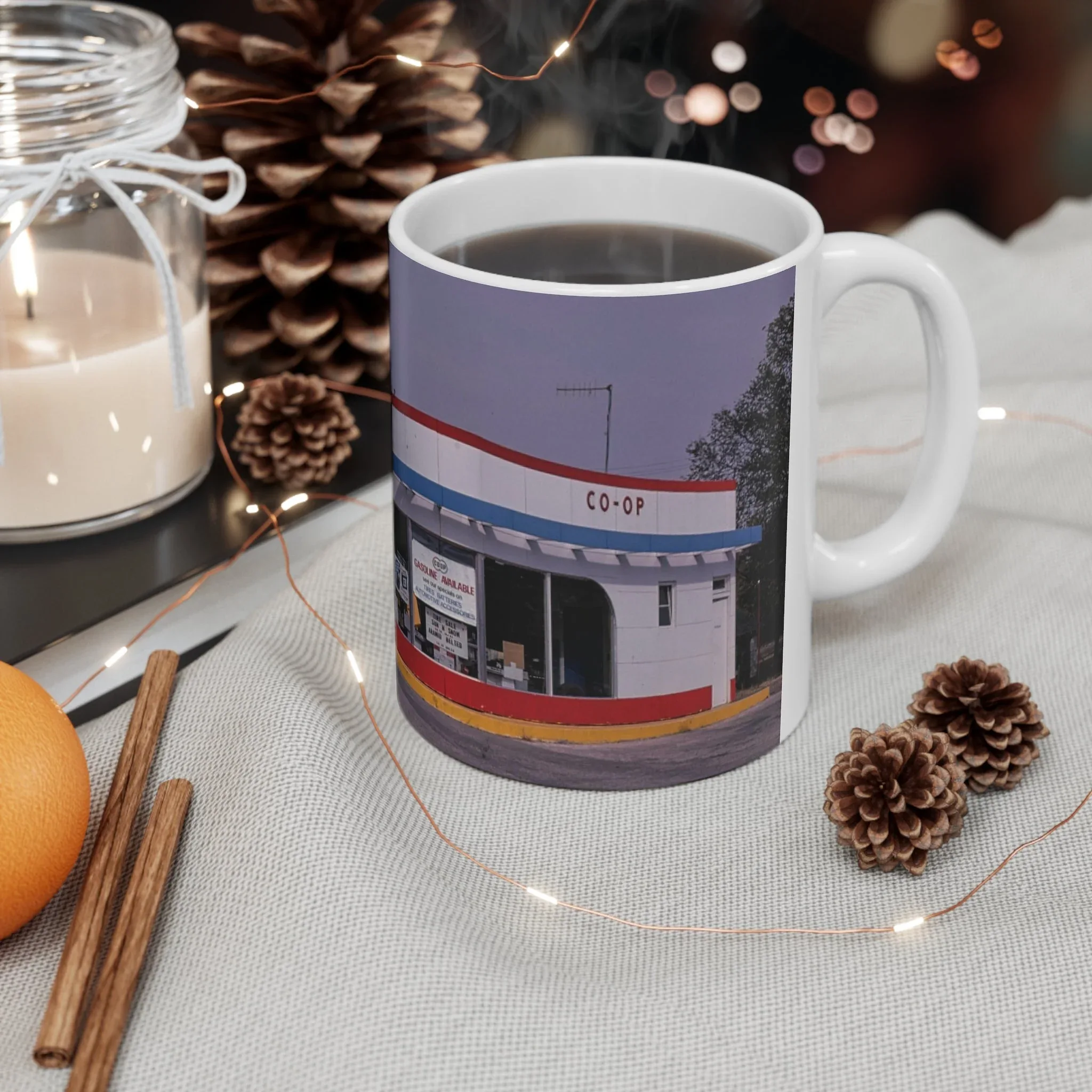 ROADSIDE MUGS - Co-Op Gas Station Ceramic Mug 11oz - Image 4