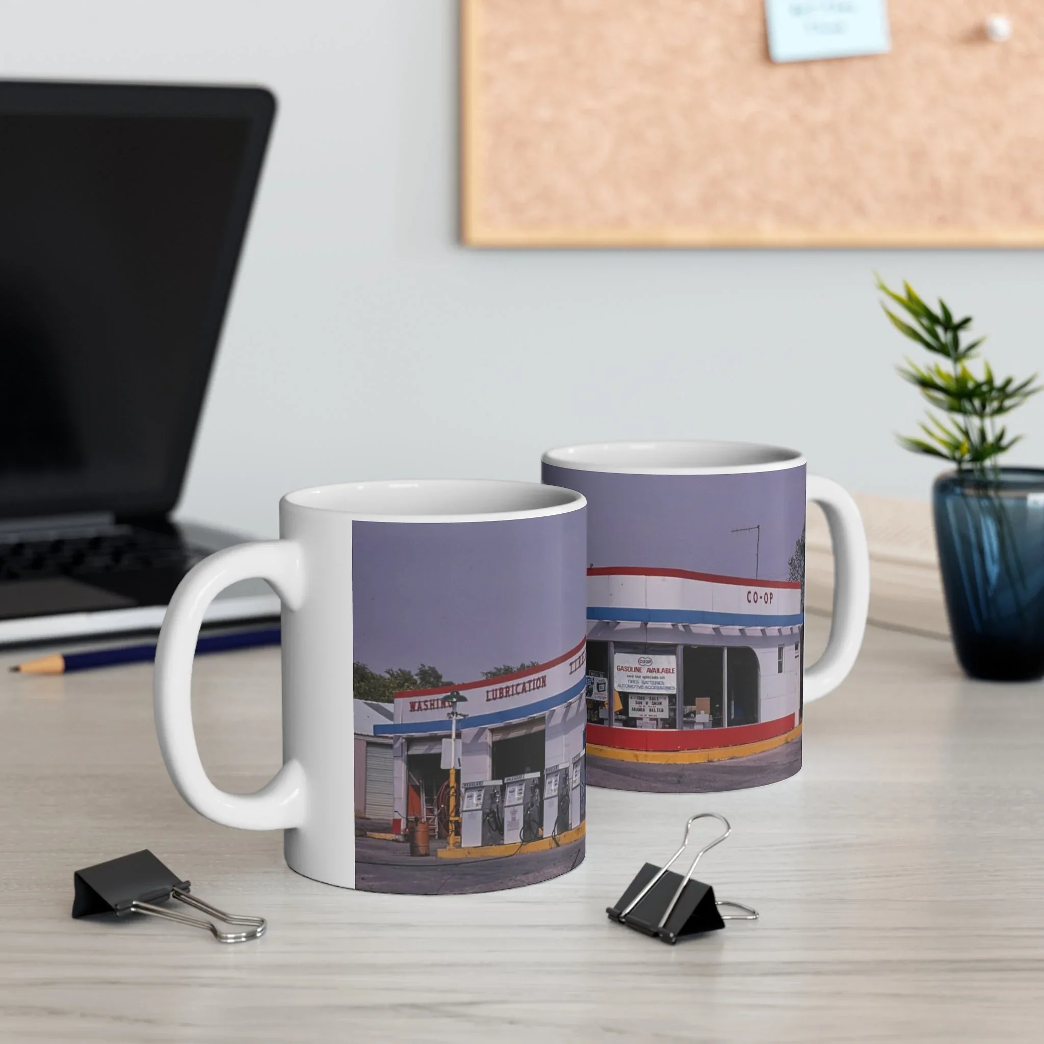 ROADSIDE MUGS - Co-Op Gas Station Ceramic Mug 11oz - Image 5