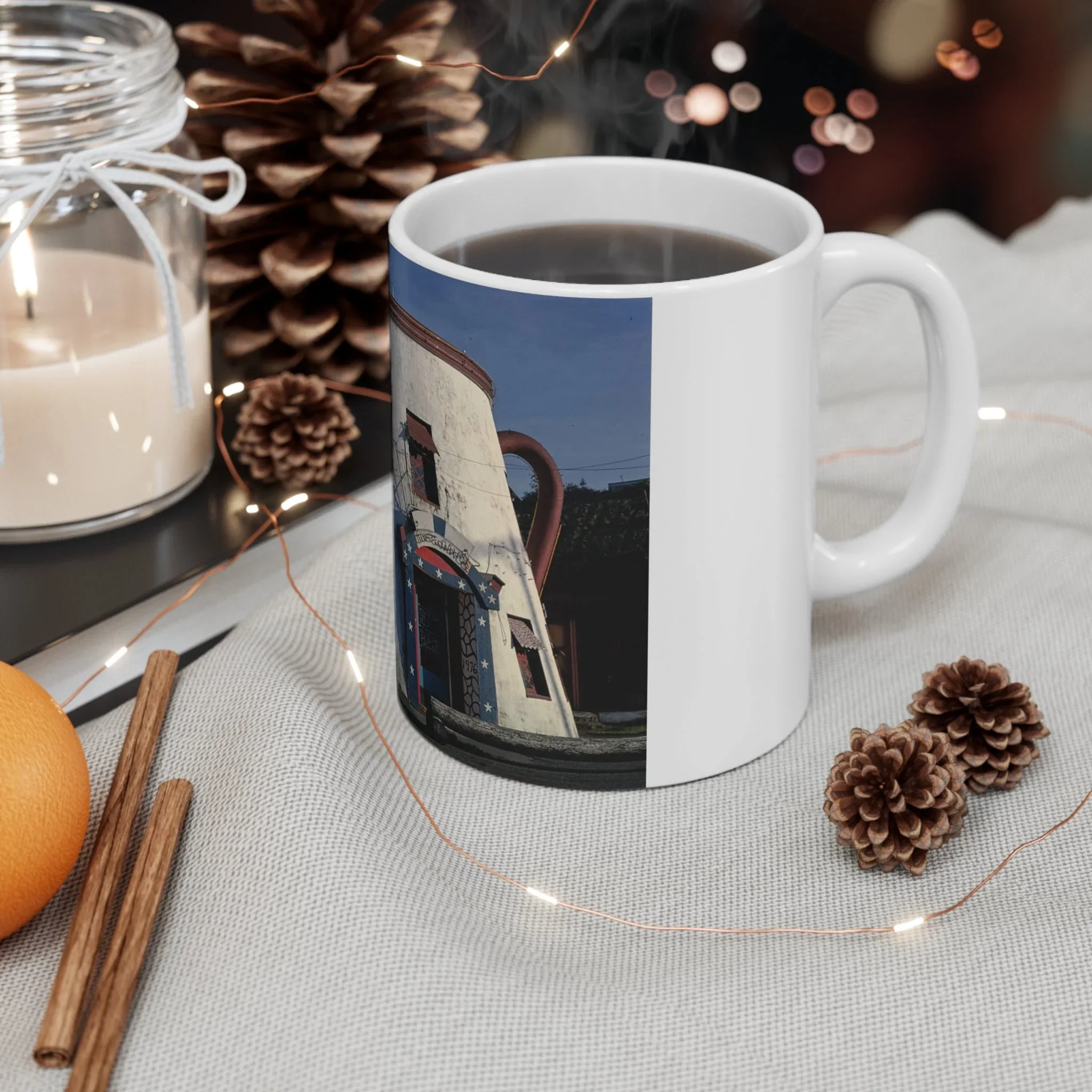 ROADSIDE MUGS - Coffepot Ceramic Mug 11oz - Image 4
