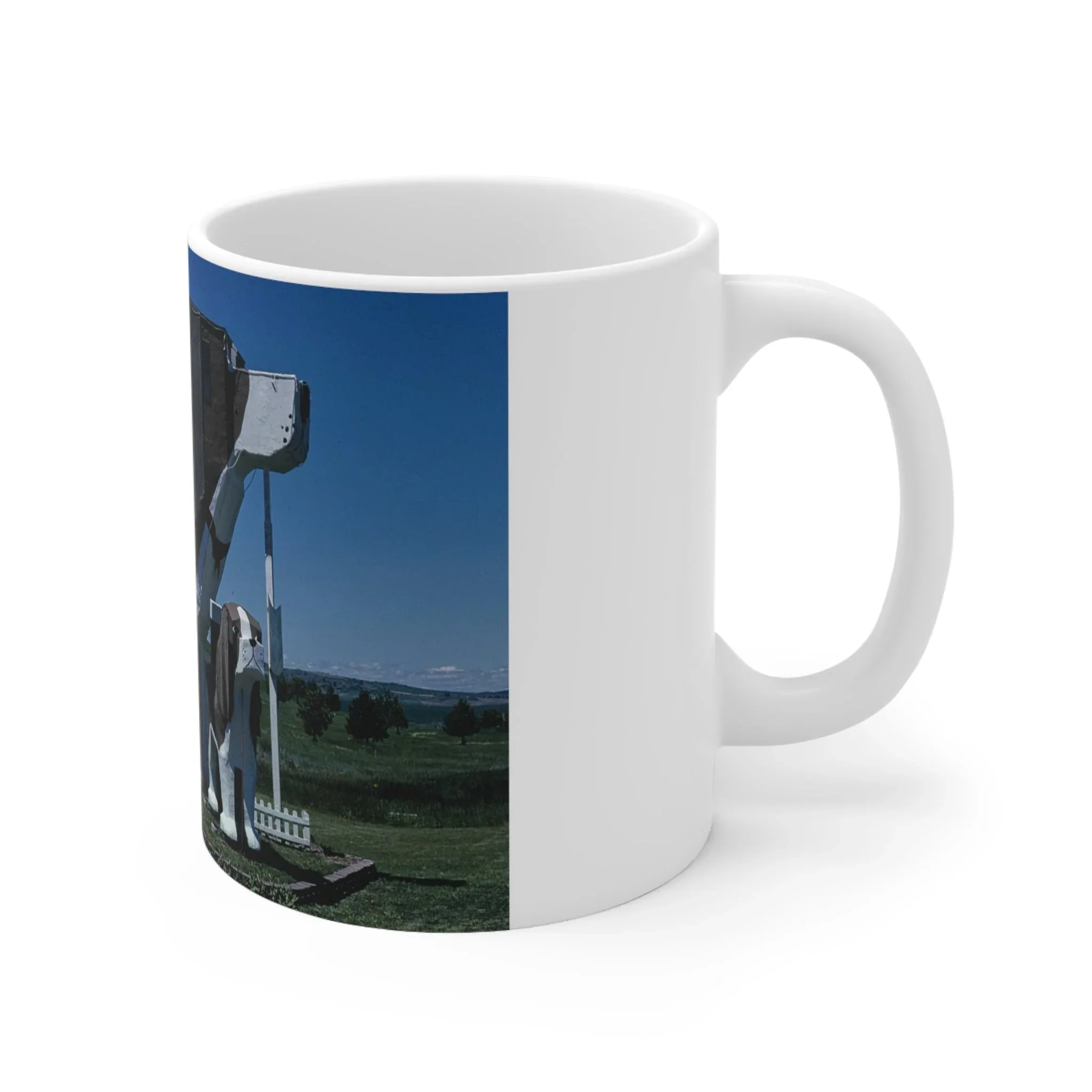 ROADSIDE MUGS - Dog Park Ceramic Mug 11oz - Image 3