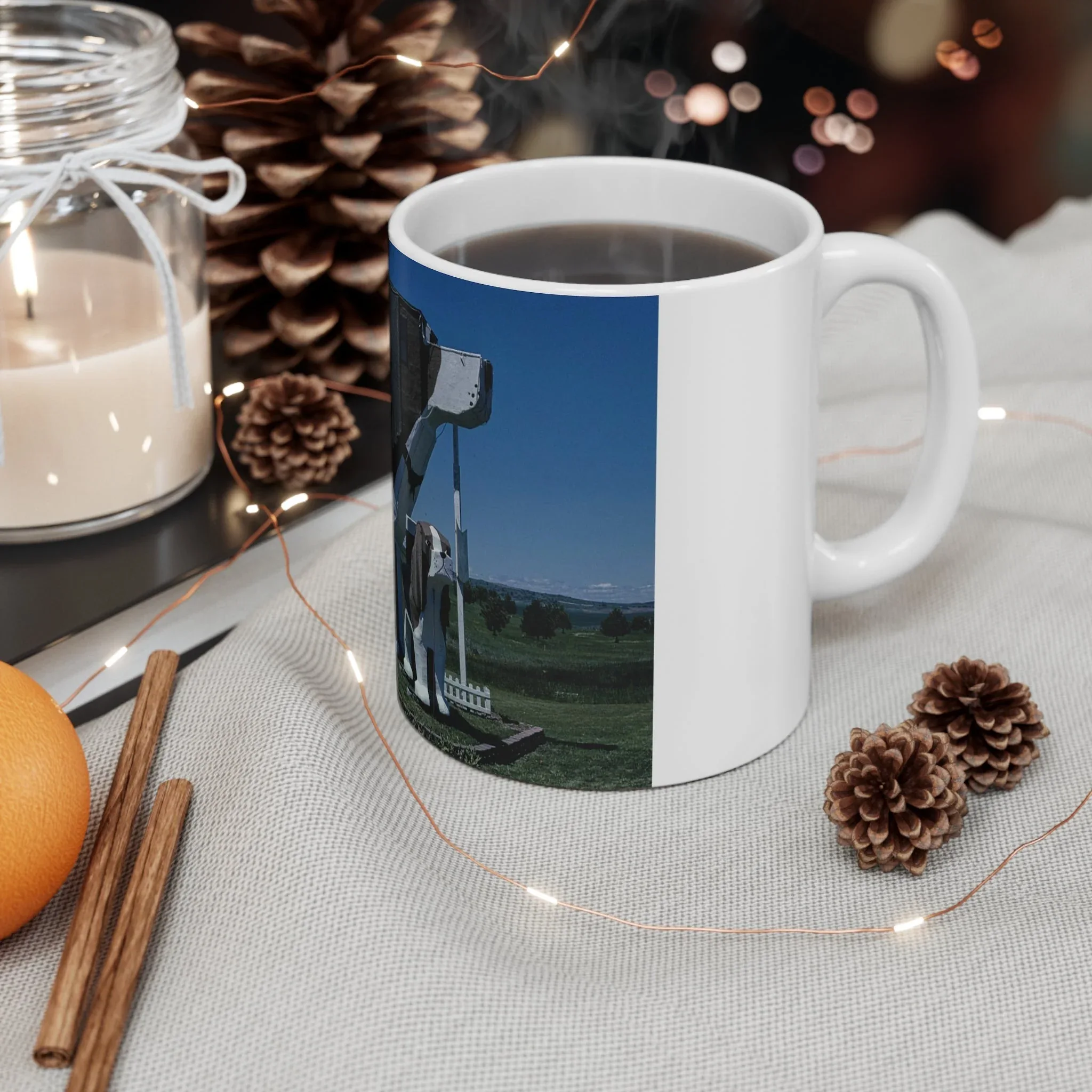 ROADSIDE MUGS - Dog Park Ceramic Mug 11oz - Image 4