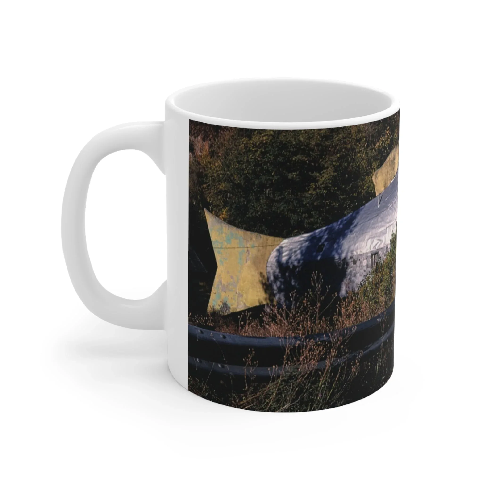 ROADSIDE MUGS - Fish Inn Ceramic Mug 11oz - Image 3