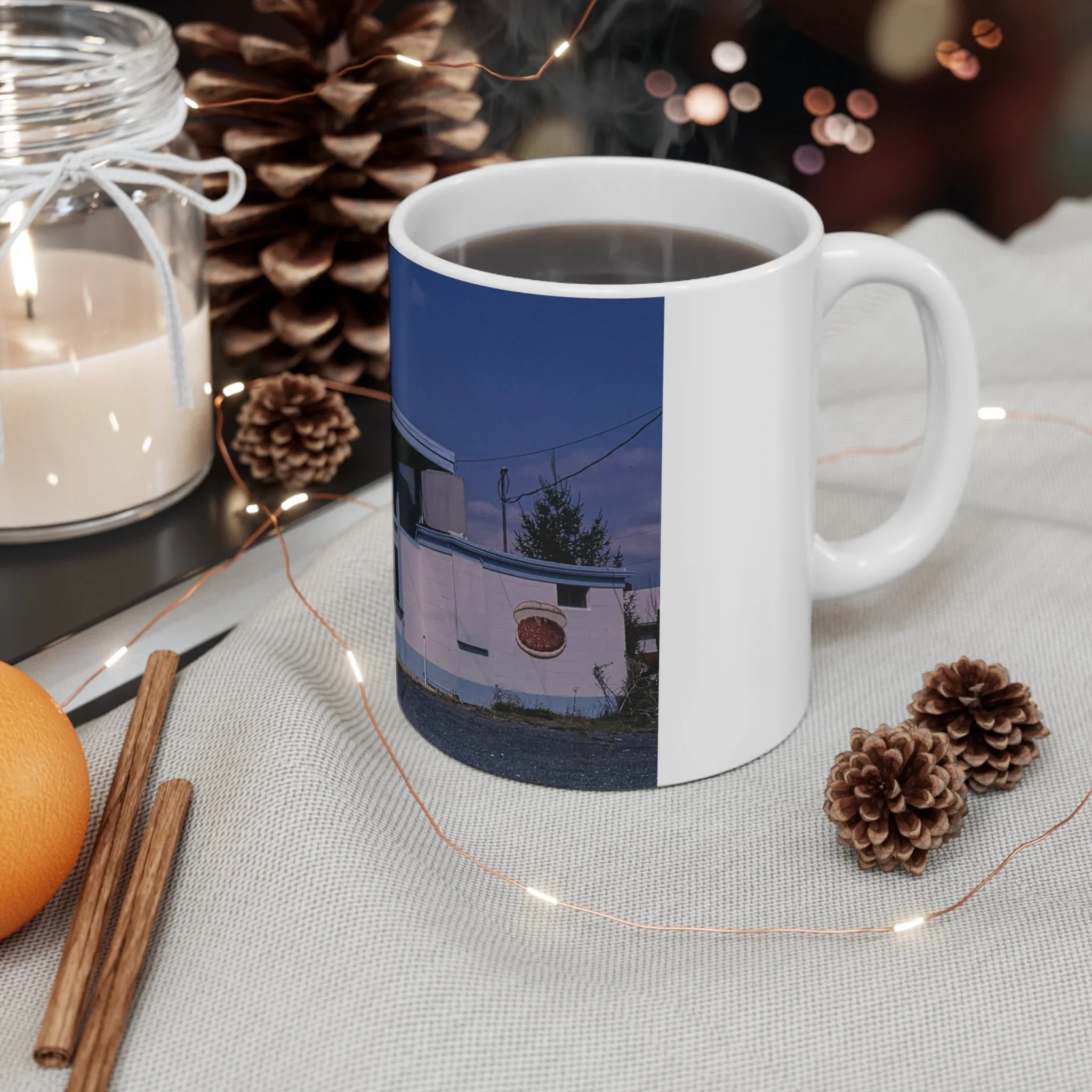 ROADSIDE MUGS - Five Star Ceramic Mug 11oz - Image 4