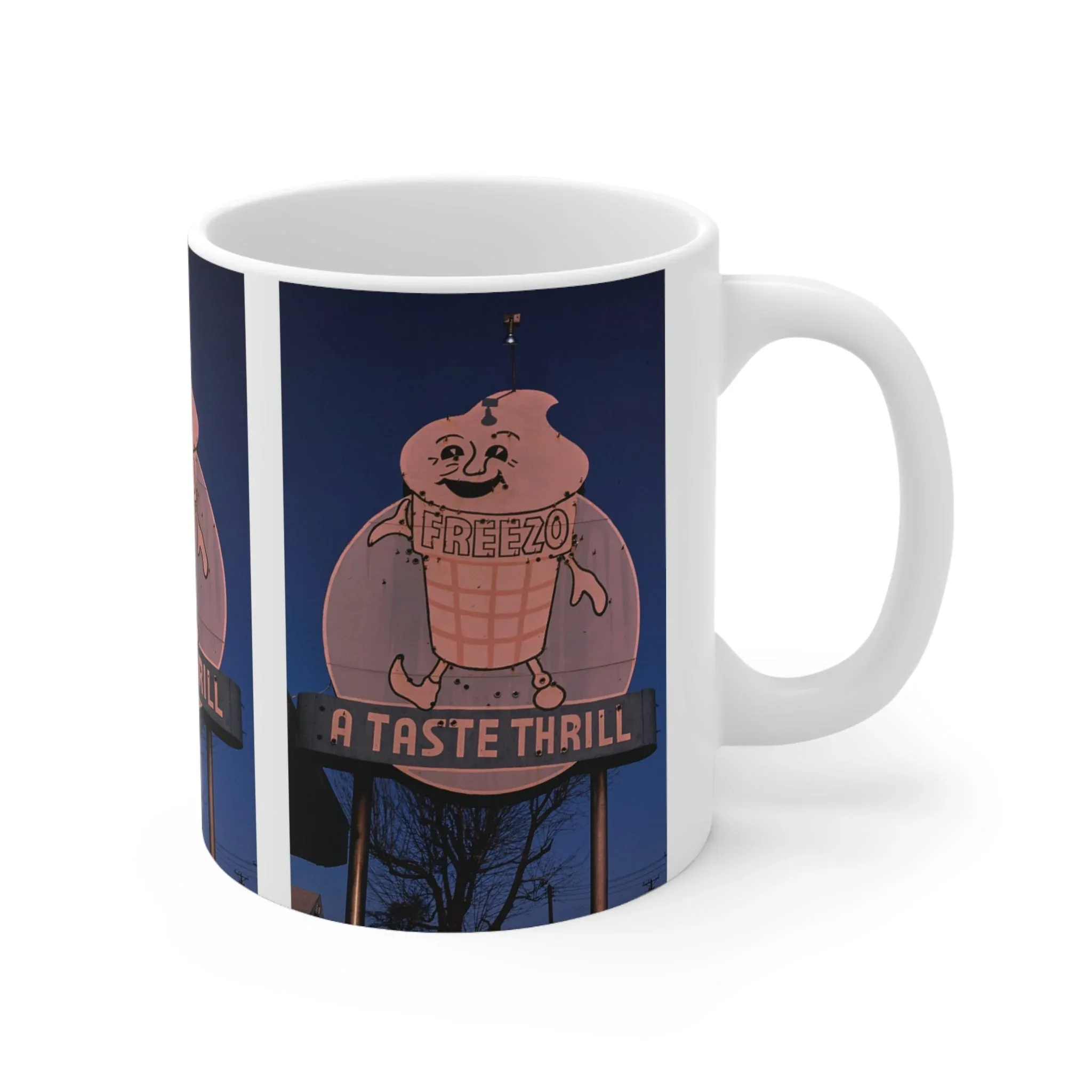 ROADSIDE MUGS - Freezo Ceramic Mug 11oz - Image 3
