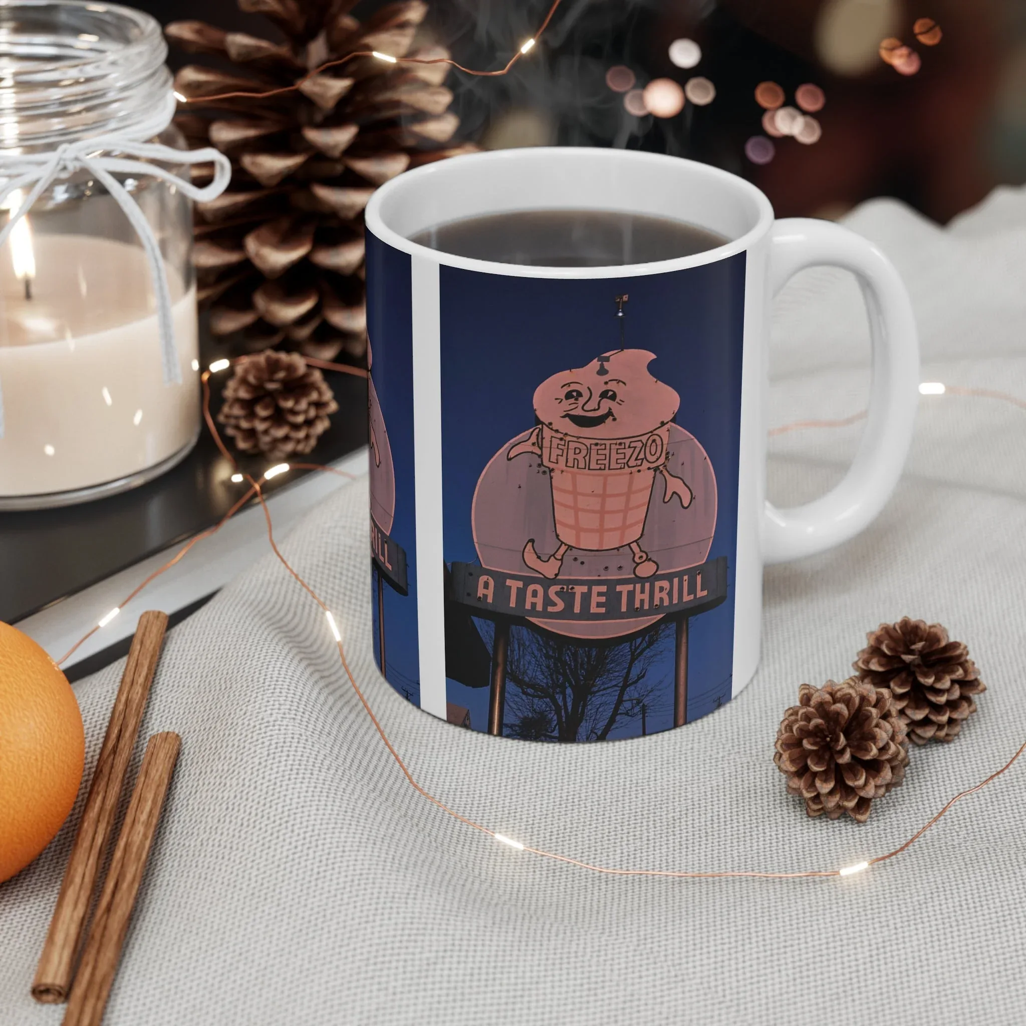 ROADSIDE MUGS - Freezo Ceramic Mug 11oz - Image 4