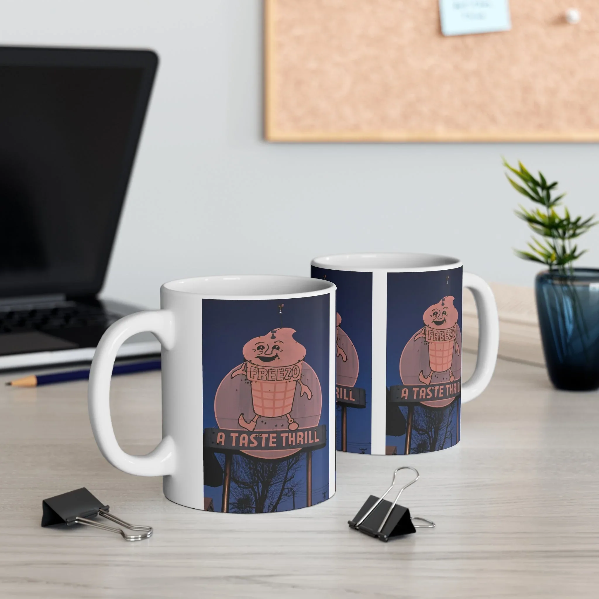 ROADSIDE MUGS - Freezo Ceramic Mug 11oz - Image 5