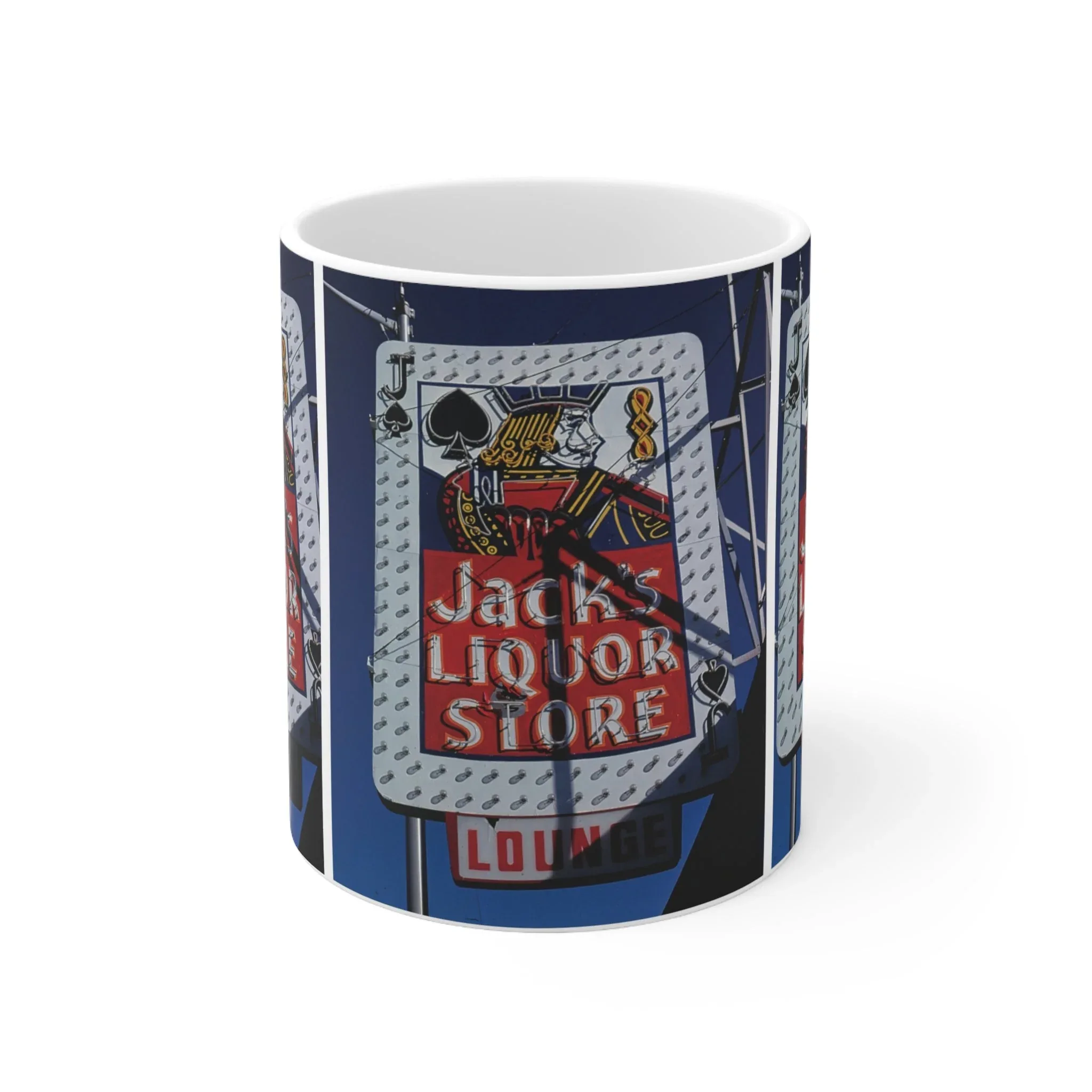 ROADSIDE MUGS - Jack's Liquor Store Ceramic Mug 11oz - Image 2