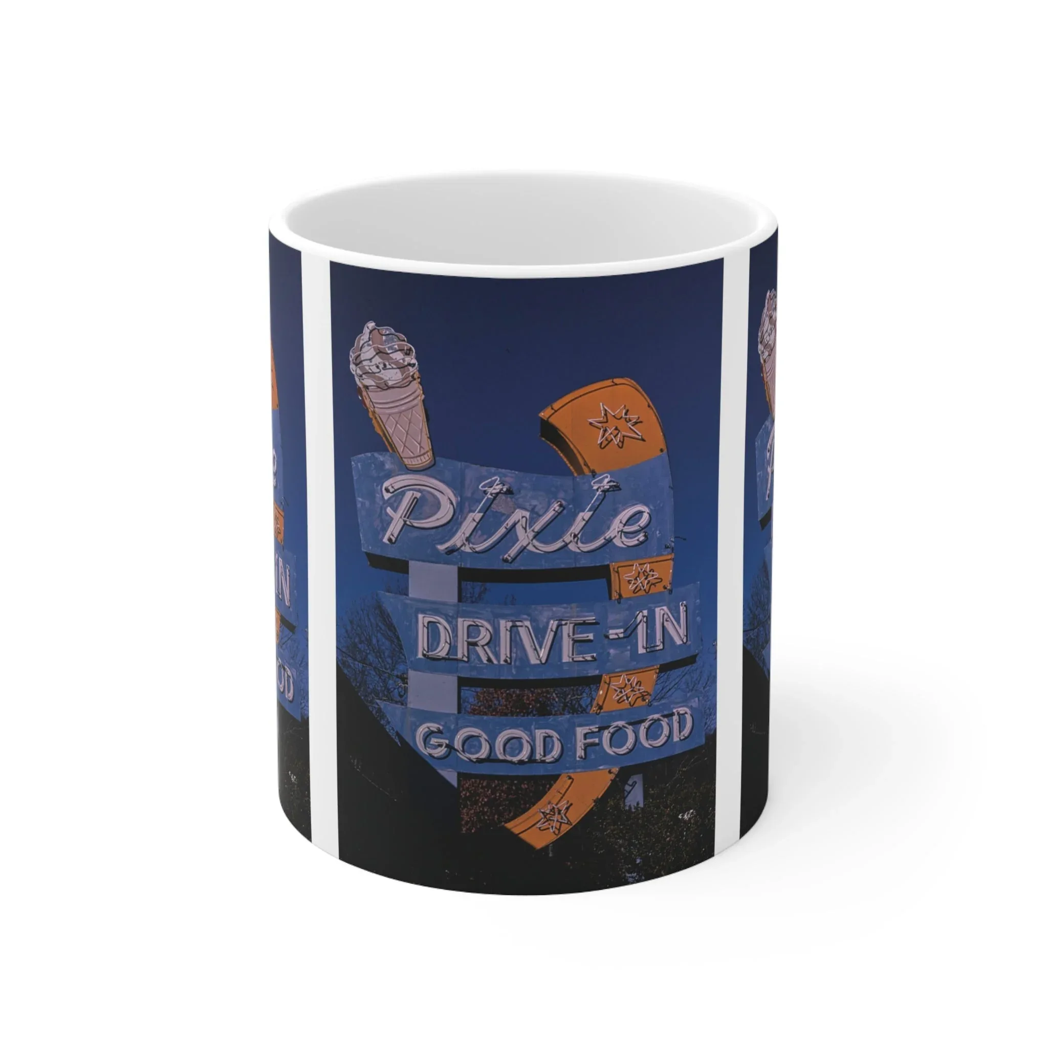 ROADSIDE MUGS - Pixie Drive-In Ceramic Mug 11oz - Image 2