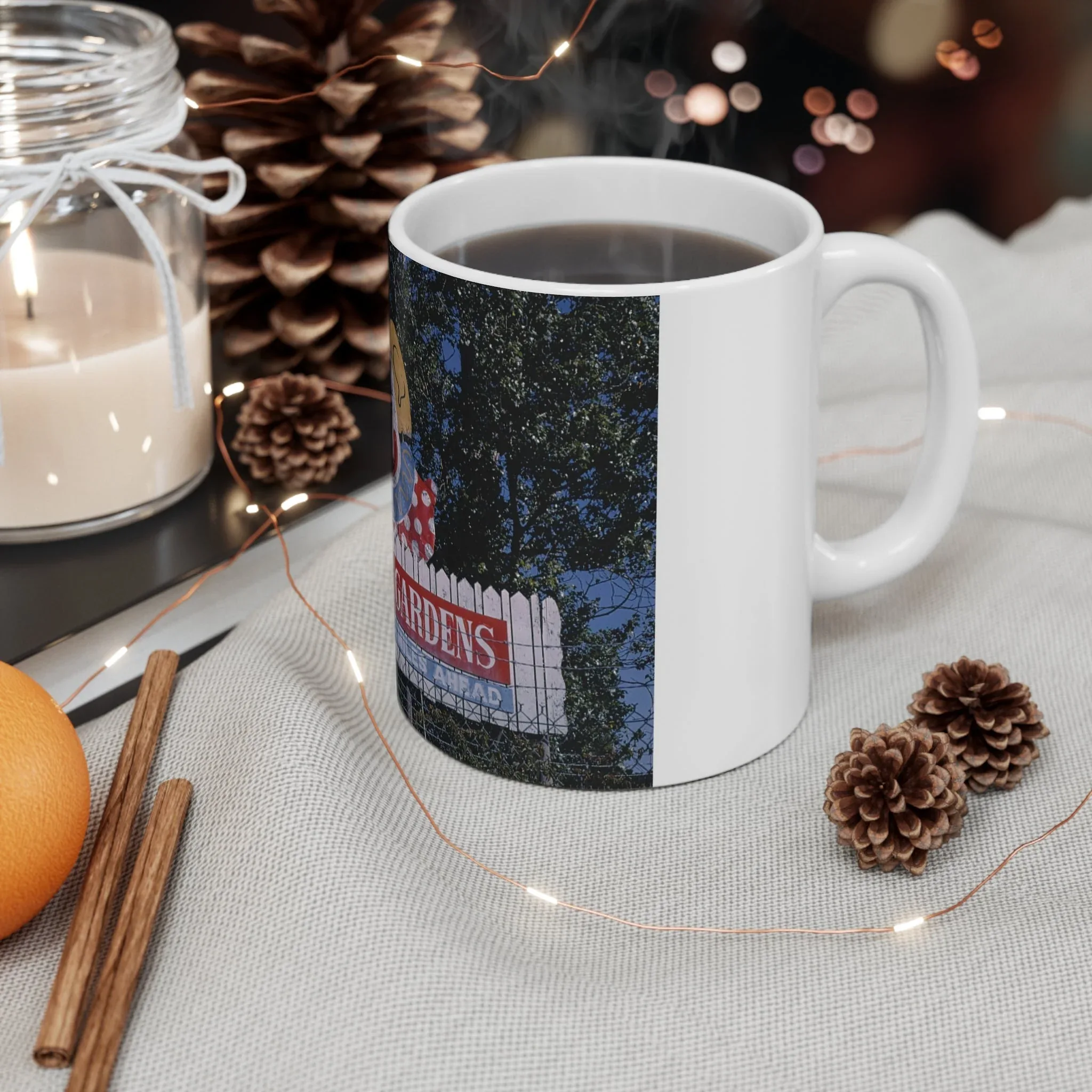 ROADSIDE MUGS - Storybook Gardens Ceramic Mug 11oz - Image 4
