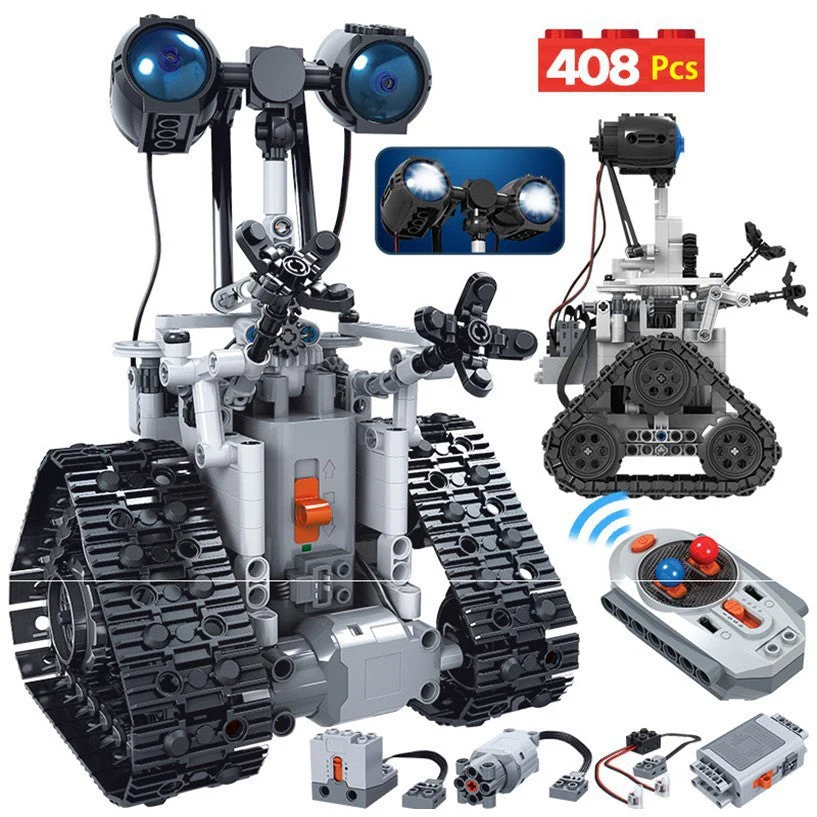 Robot electric block control block boy toy building blocks - Image 5