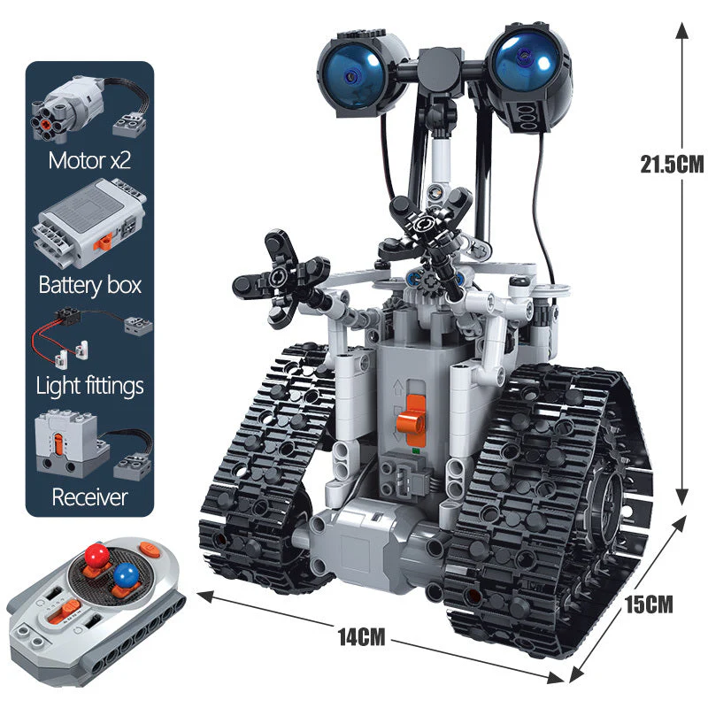 Robot electric block control block boy toy building blocks - Image 7