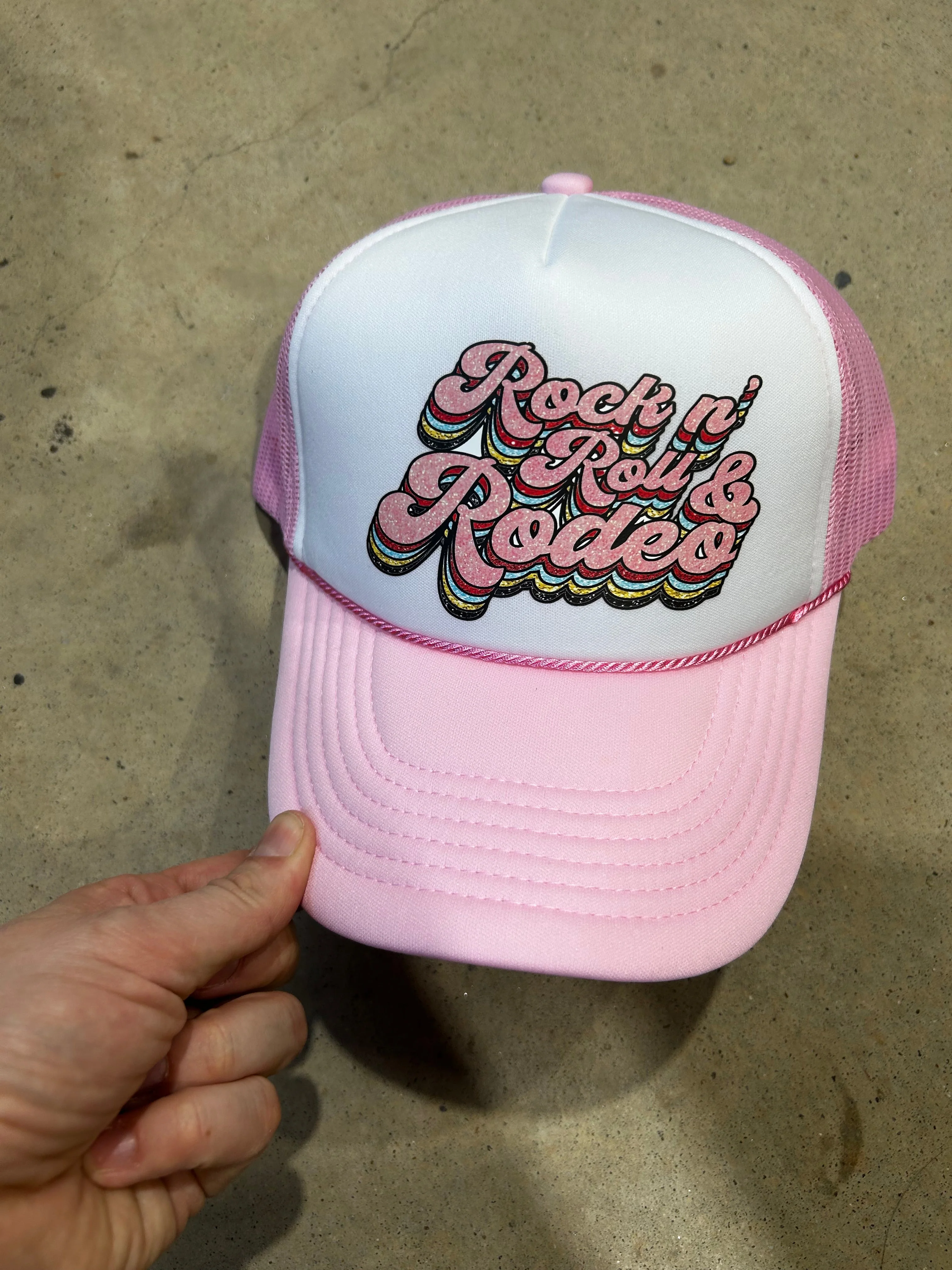 Rock N Roll Rodeo Trucker - Image 3