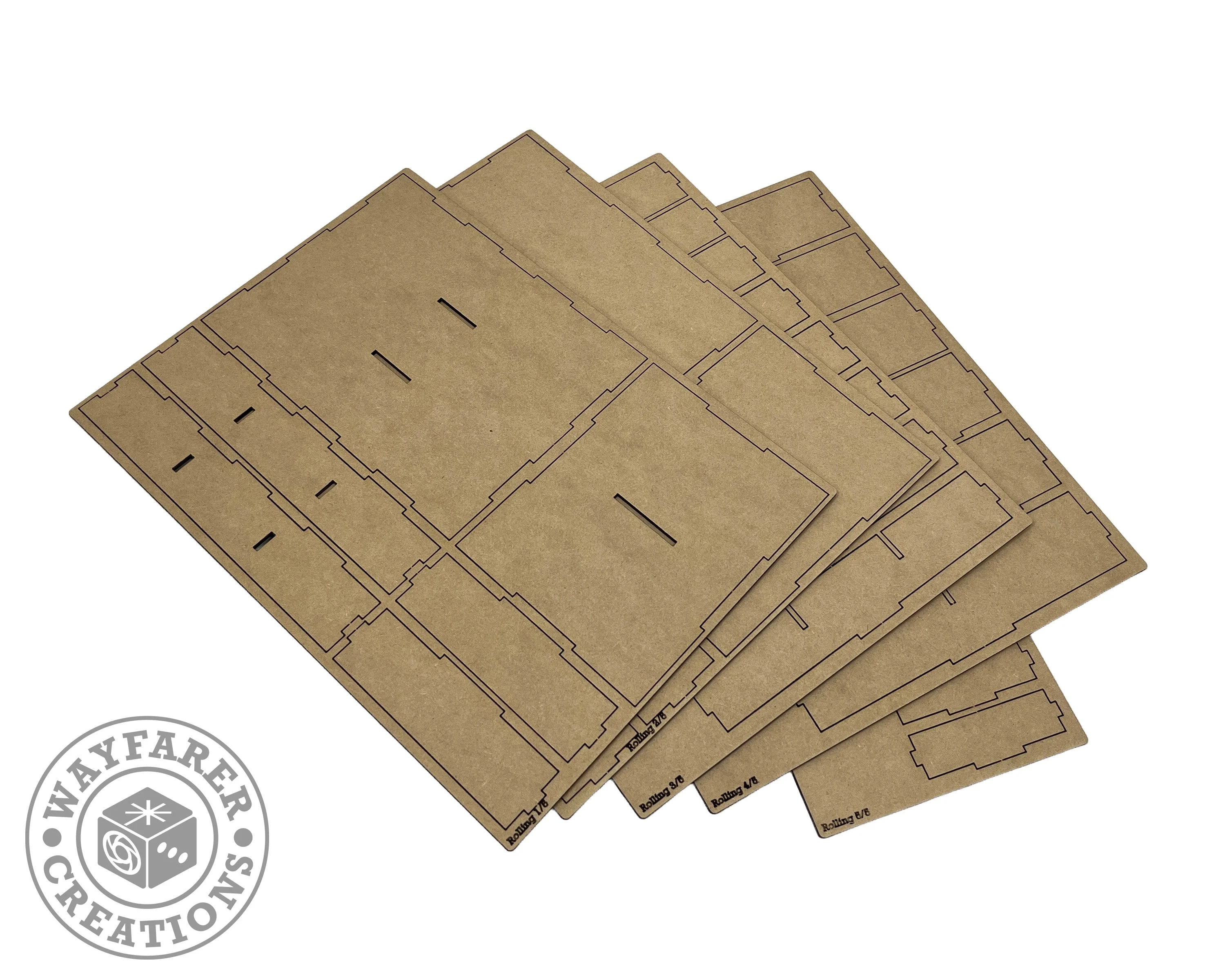 Rolling Heights Board Game Organizer Insert - Image 3