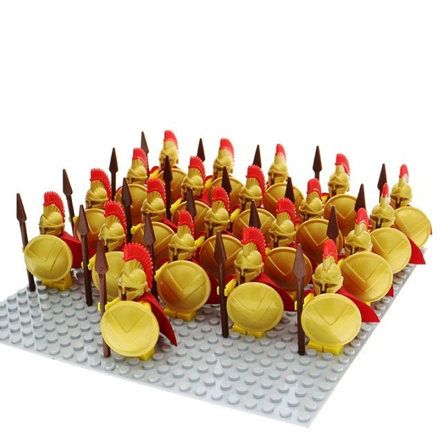 Roman Commander Cavalry Series Assembled Building Block Miniature Toys - Image 3