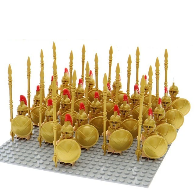 Roman Commander Cavalry Series Assembled Building Block Miniature Toys - Image 7