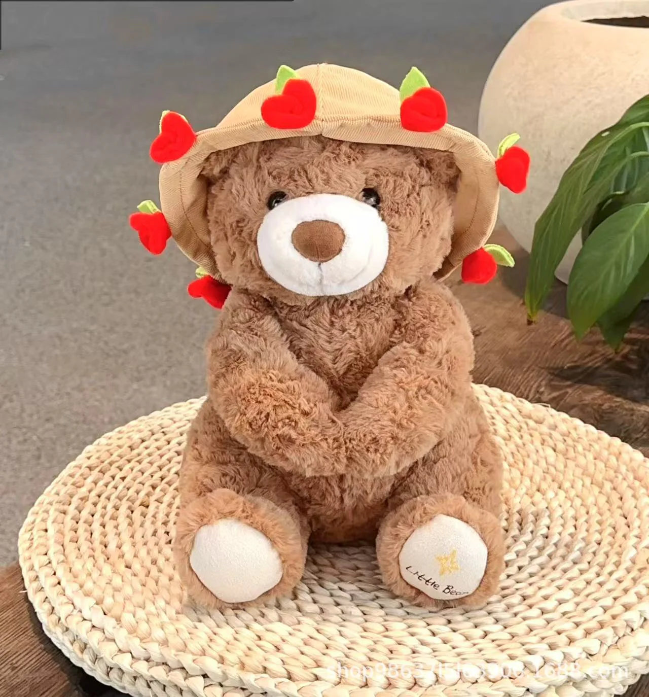 Rose Bouquet Bear Doll Plush Toy - Image 6
