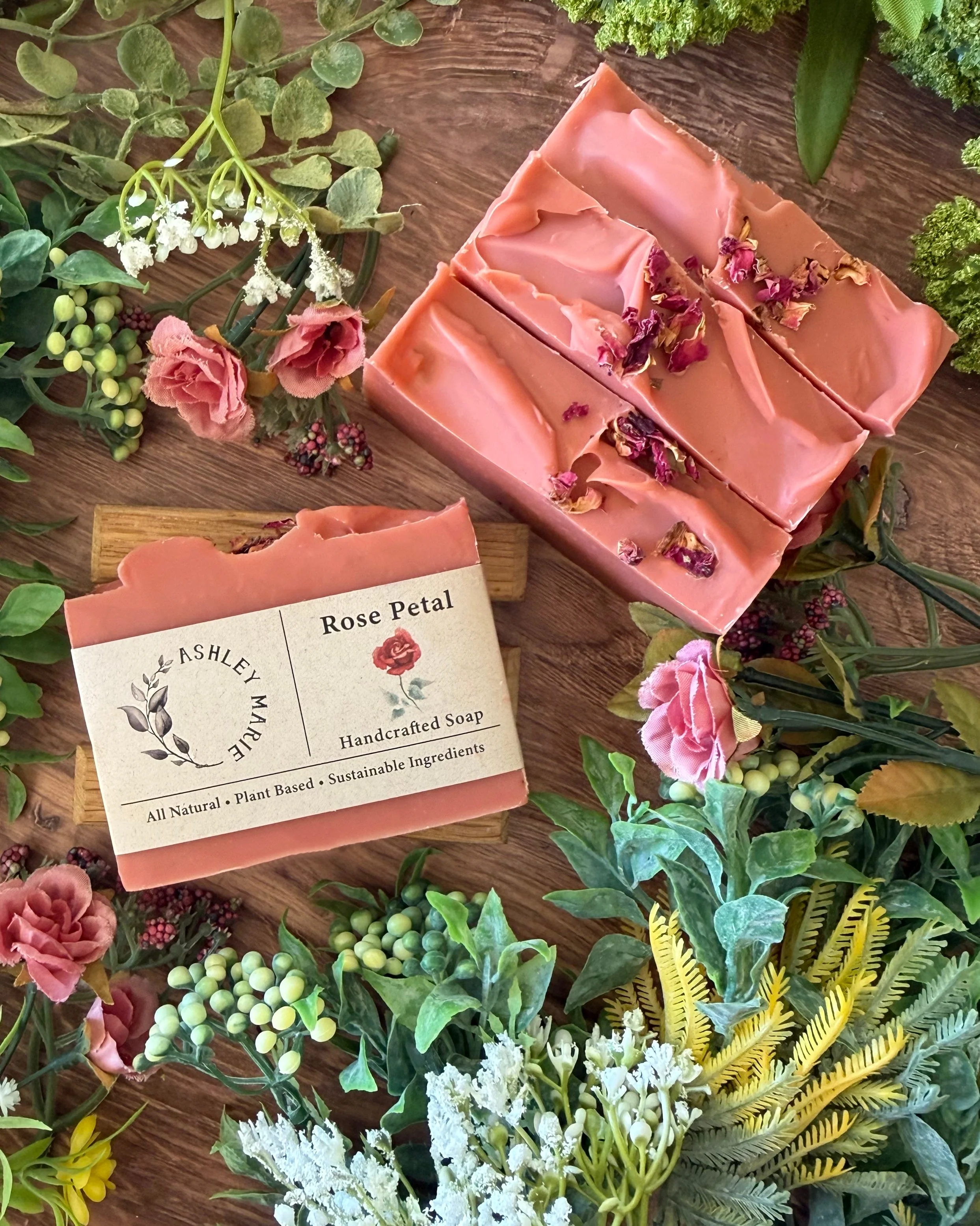 Rose Petal Soap Wholesale - Image 3